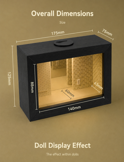 Backrooms Infinity Mirror Diorama “Level 0”